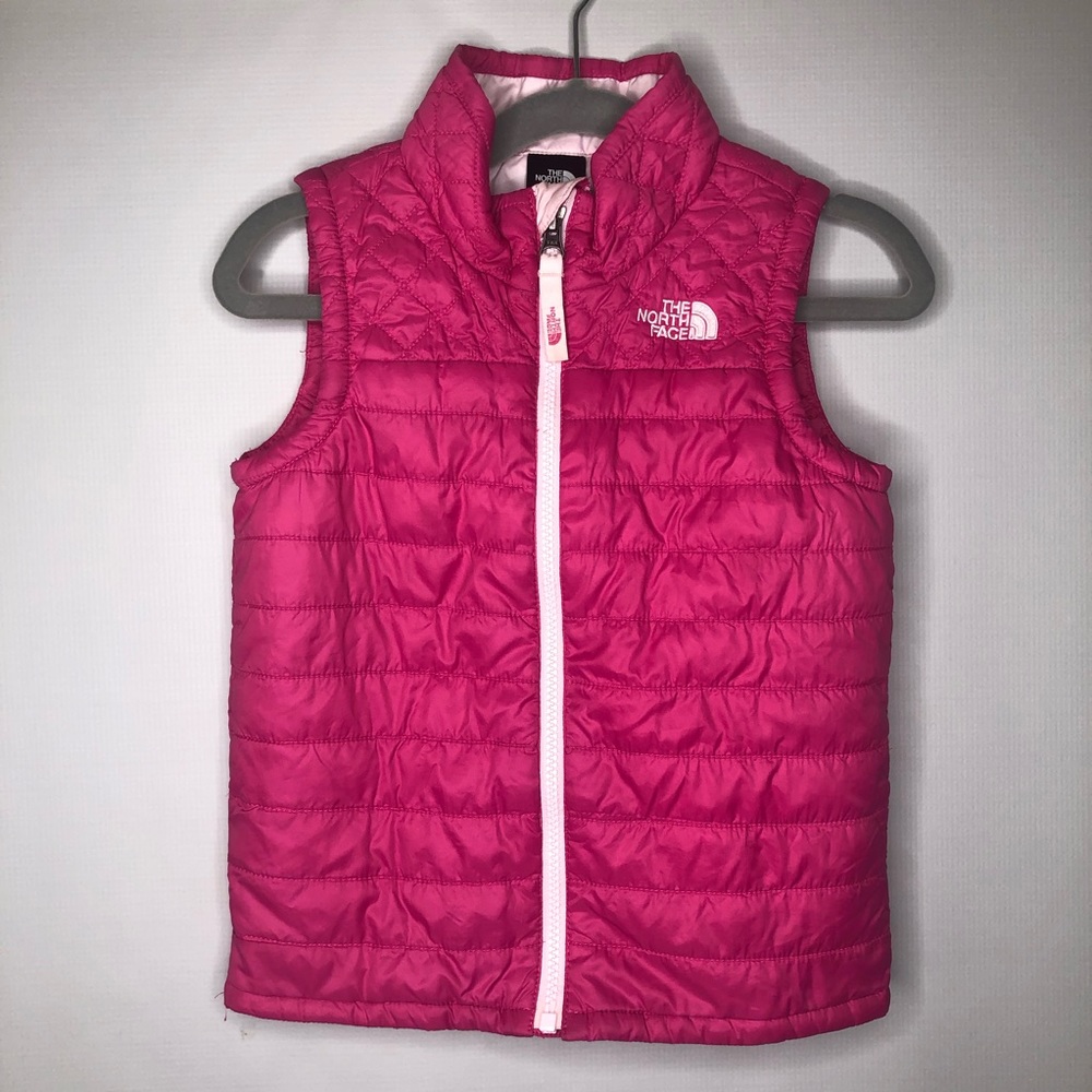 The North Face Toddler Girls Pink Lightweight Vest - Size 5
